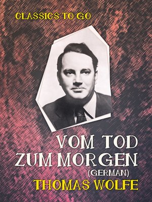 cover image of Vom Tod zum Morgen (German)